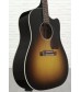 Chibson j 45 cutaway acoustic guitar